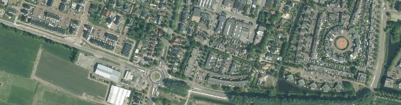 Luchtfoto van Oosterzij