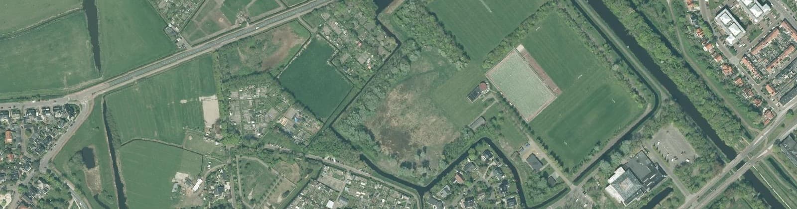 Luchtfoto van Liniebuurt