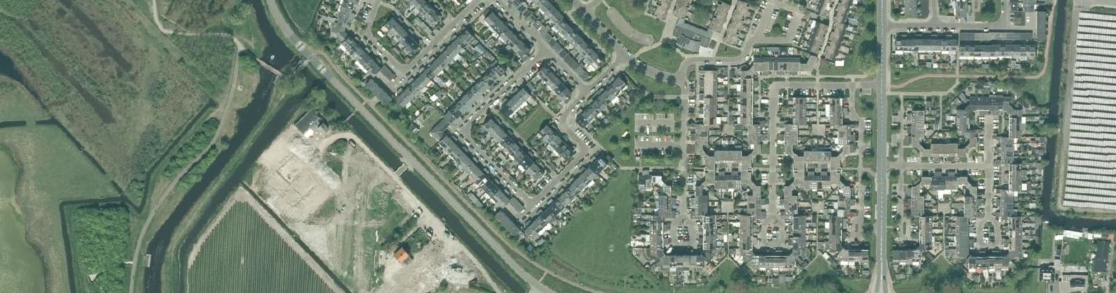 Luchtfoto van Nieuw Den Helder Zuid-Oost