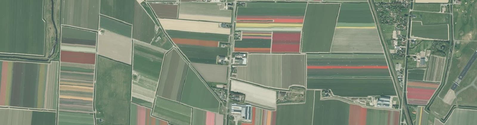 Luchtfoto van Koegras-Noord