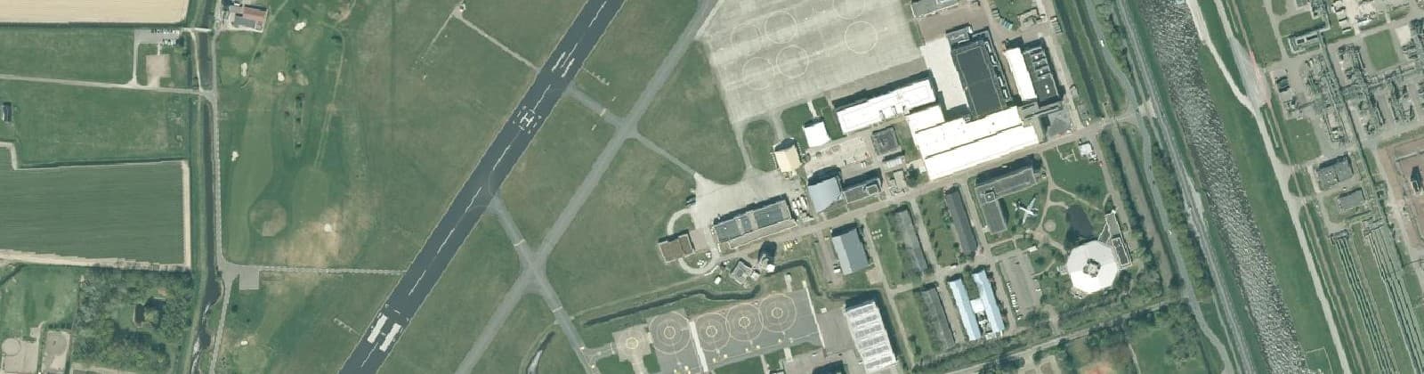 Luchtfoto van De Kooy