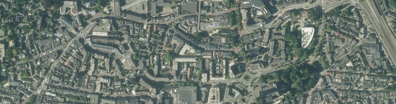 Luchtfoto van Centrum