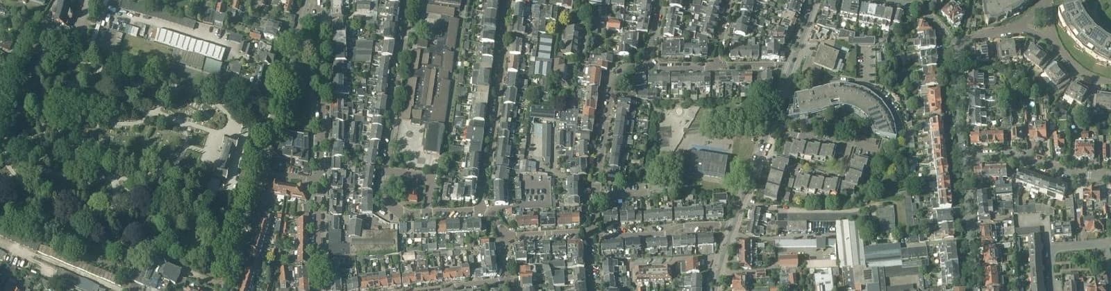 Luchtfoto van Bloemenkwartier Noord