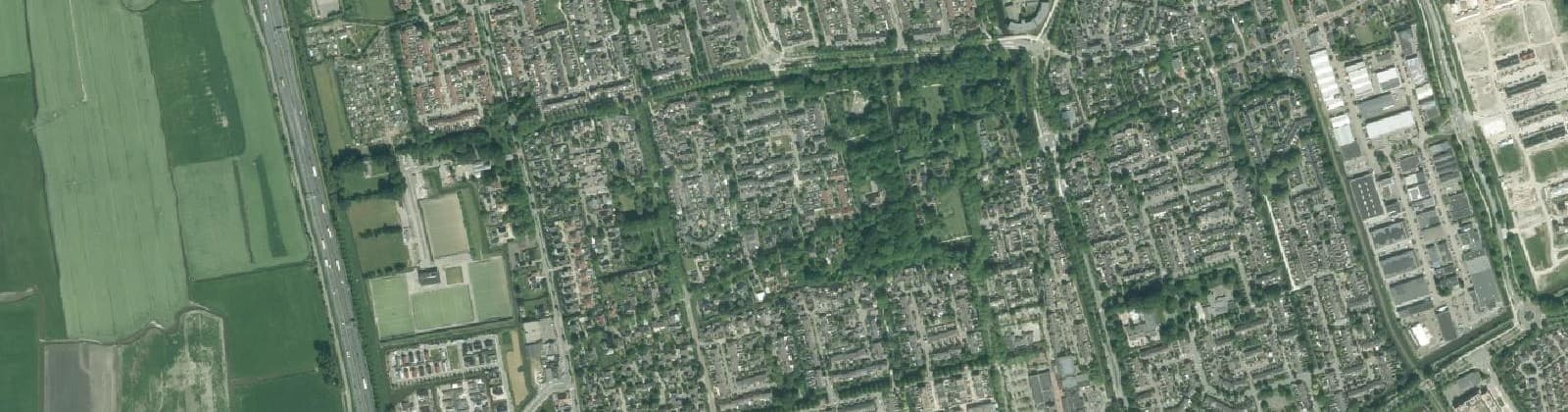 Luchtfoto van Risdam-Noord - Buurt 21 01