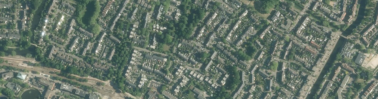 Luchtfoto van Huizermaat Zuid