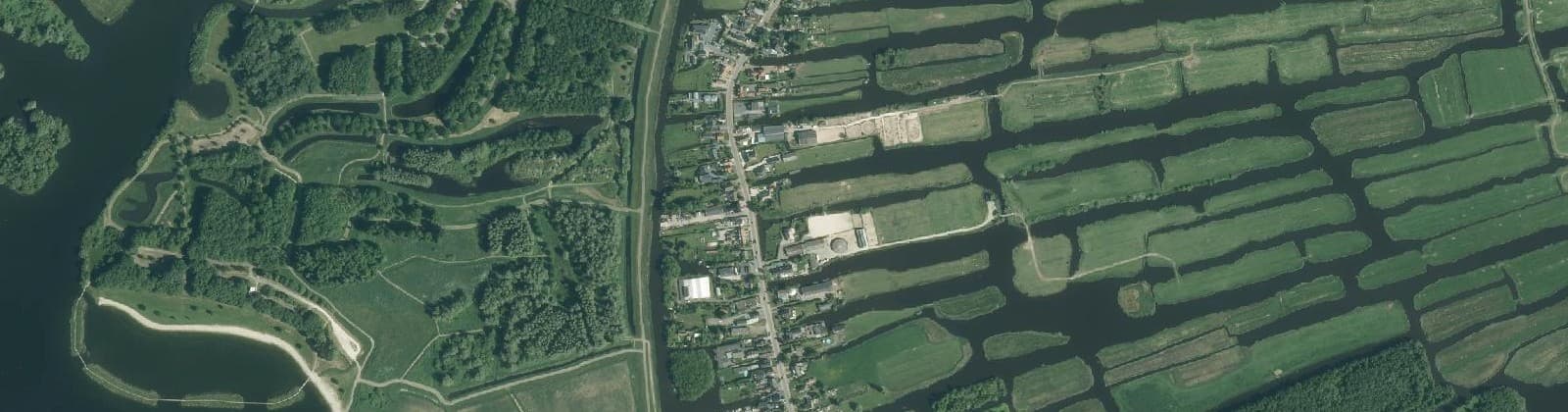 Luchtfoto van Den Ilp