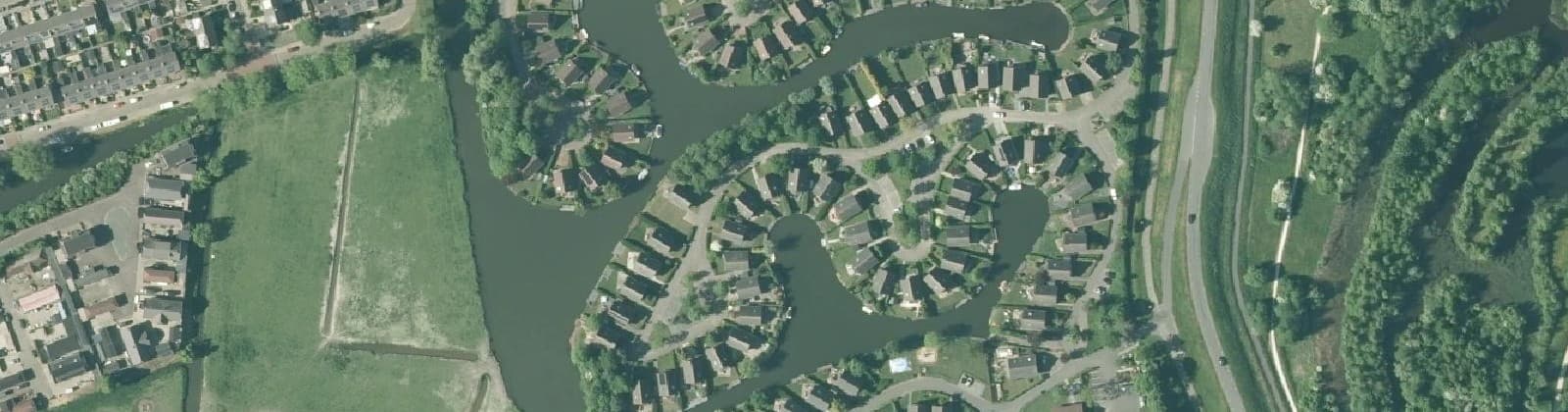 Luchtfoto van Medemblik Zuiderzee