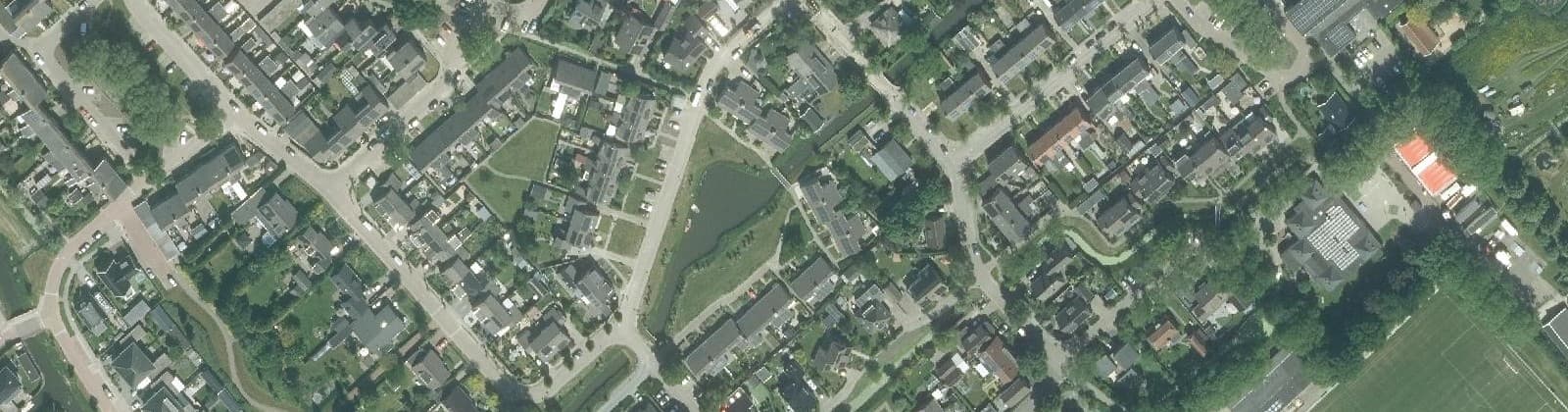 Luchtfoto van Sijbekarspel Centrum