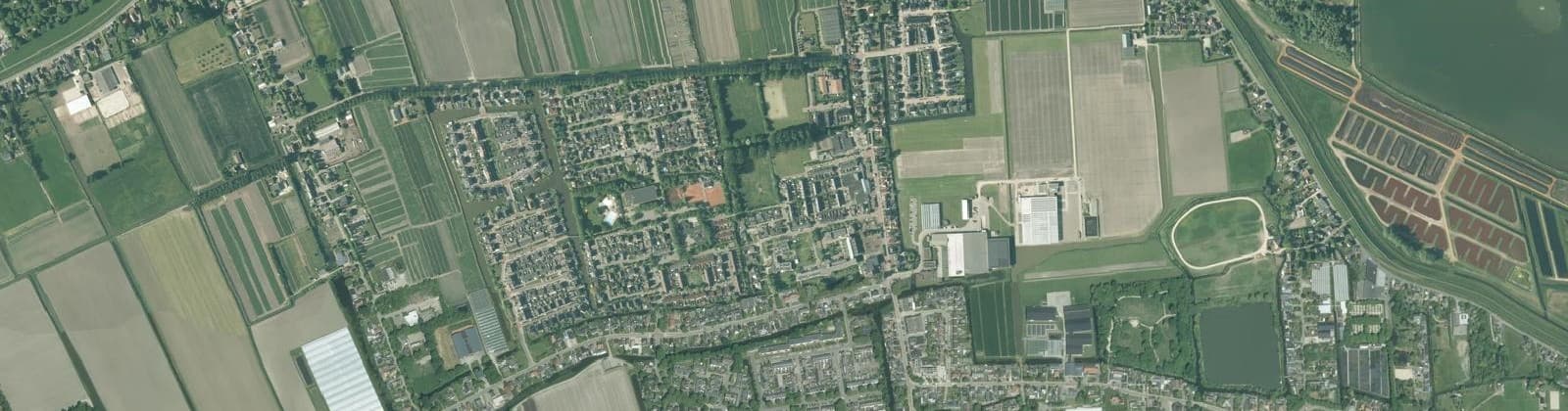 Luchtfoto van Andijk Centrum