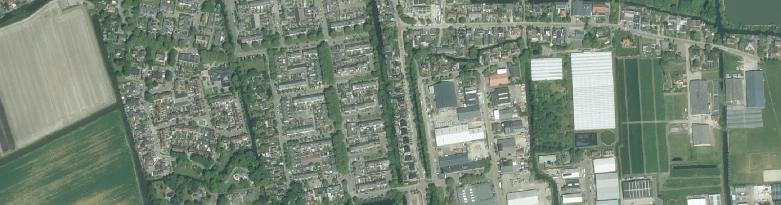 Luchtfoto van Andijk Zuid