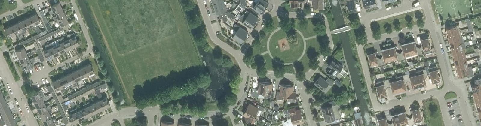 Luchtfoto van Wijde Klaver West