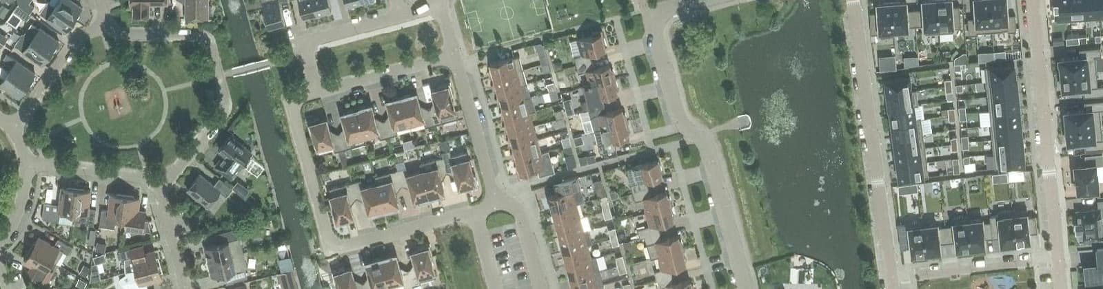 Luchtfoto van Wijde Klaver Oost