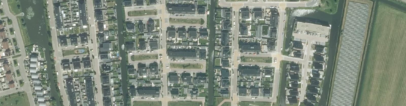 Luchtfoto van Heerenweide