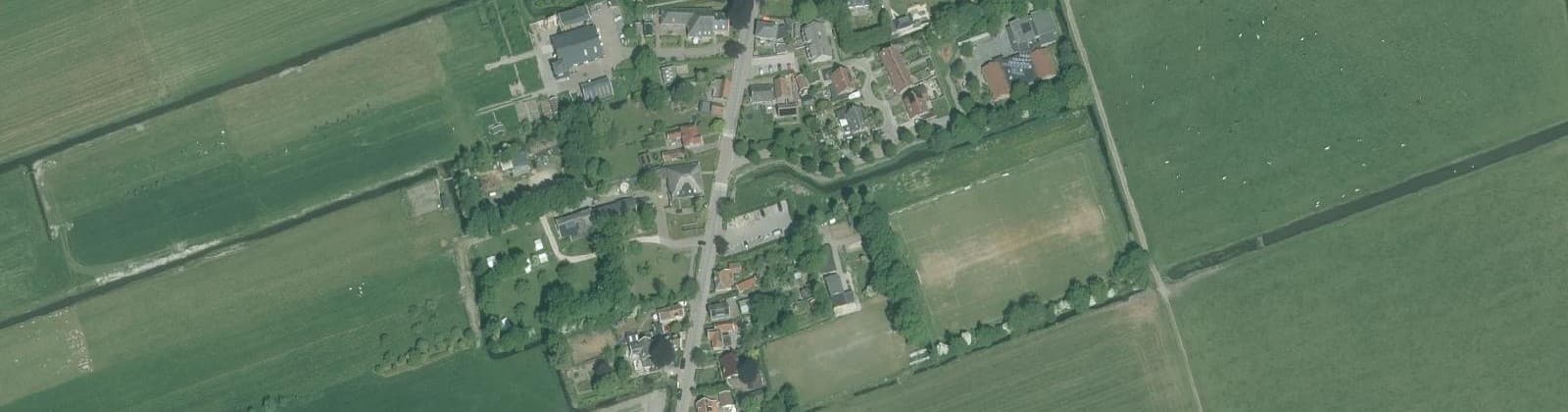 Luchtfoto van Schoolstraat