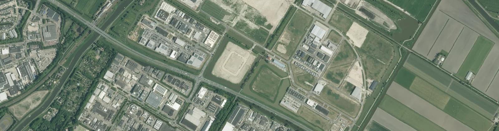 Luchtfoto van Baanstee en omgeving