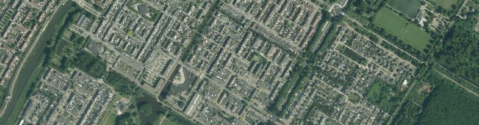 Luchtfoto van Purmer-Zuid/Noord
