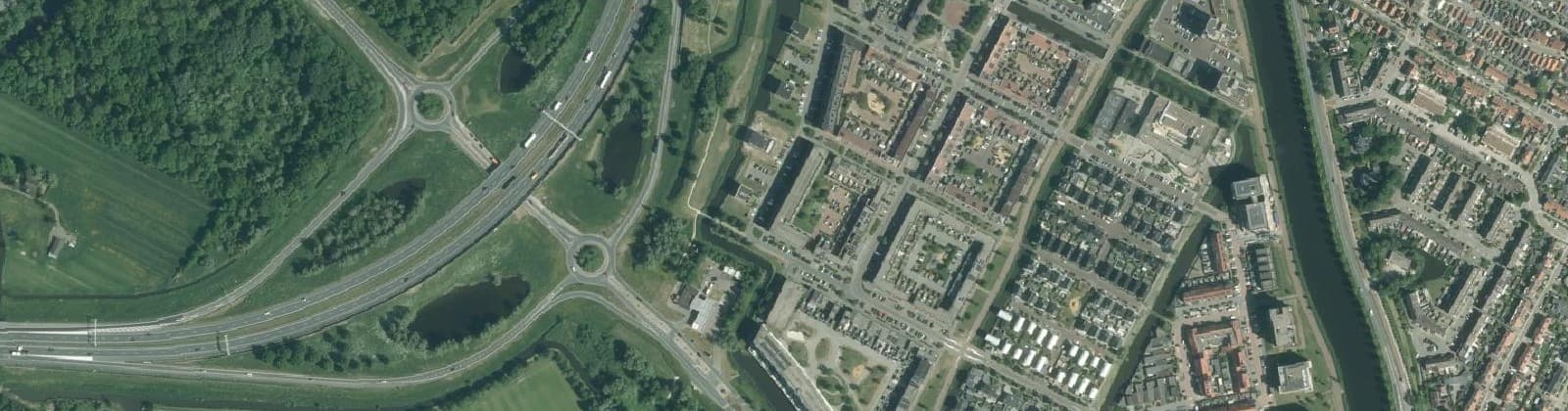 Luchtfoto van Europa