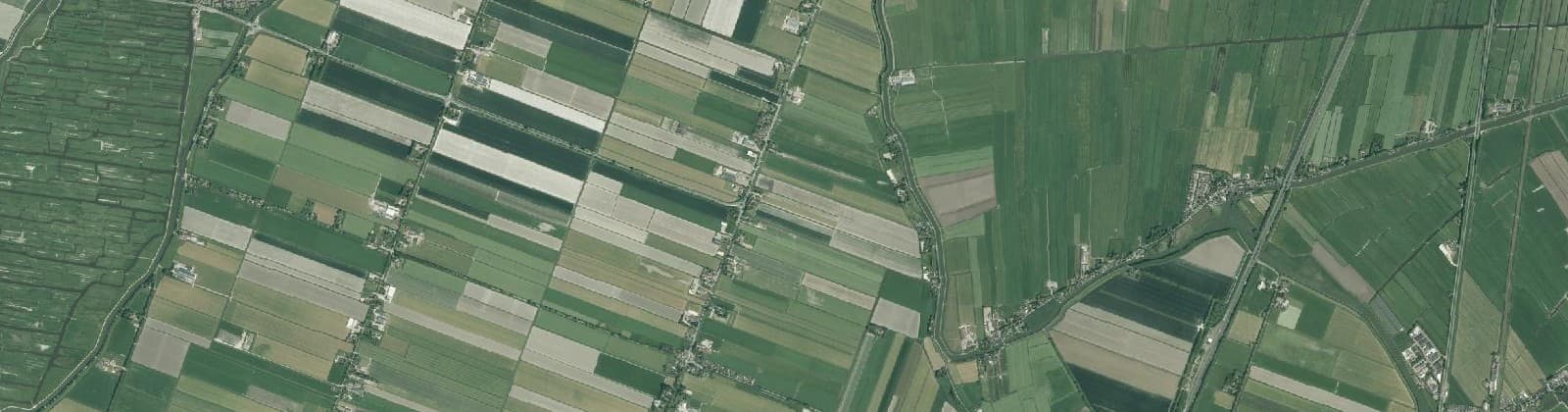 Luchtfoto van Noordbeemster