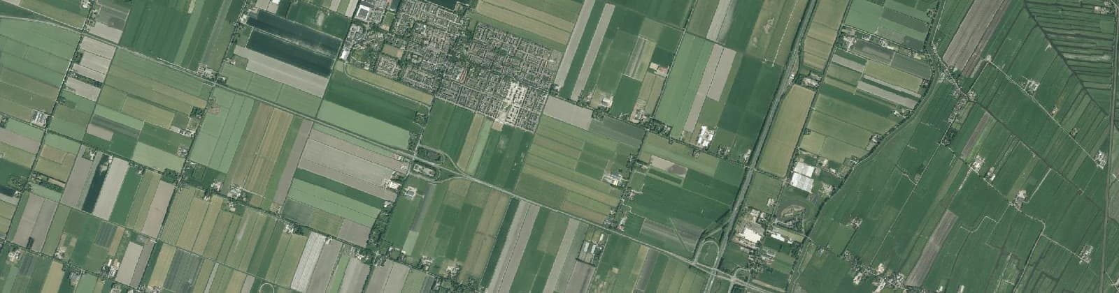 Luchtfoto van Zuidoostbeemster