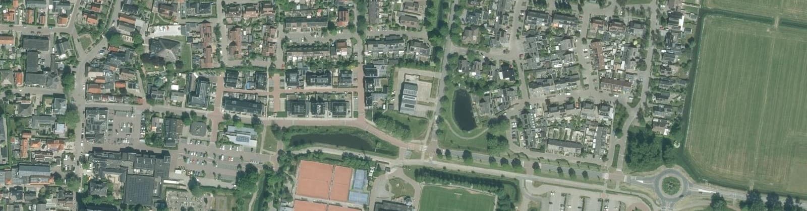 Luchtfoto van Debbemeer-Zuid