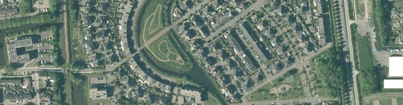Luchtfoto van Hoep-Noord