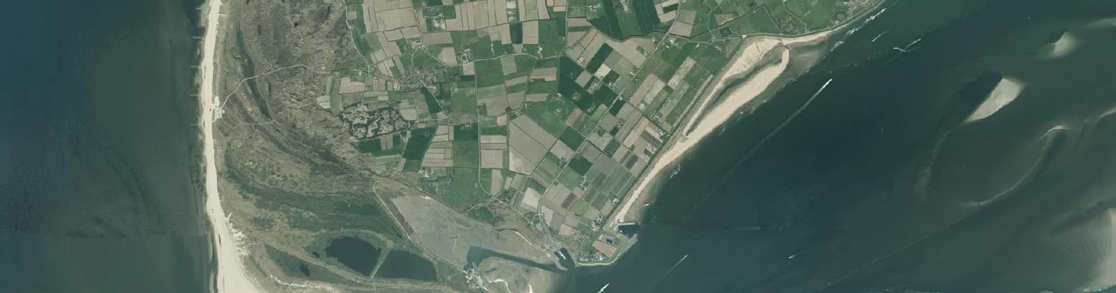 Luchtfoto van Verspr.h. De Kuil, Hoornder Nieuwland