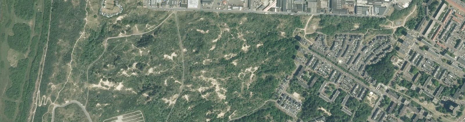 Luchtfoto van Keetbergbuurt
