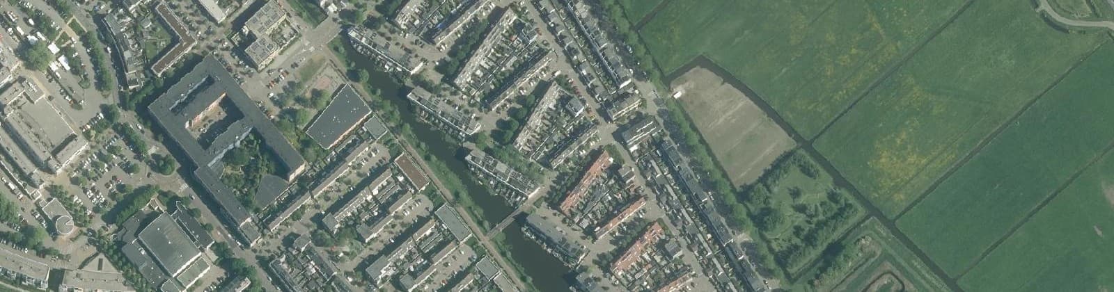 Luchtfoto van Weidbuurt