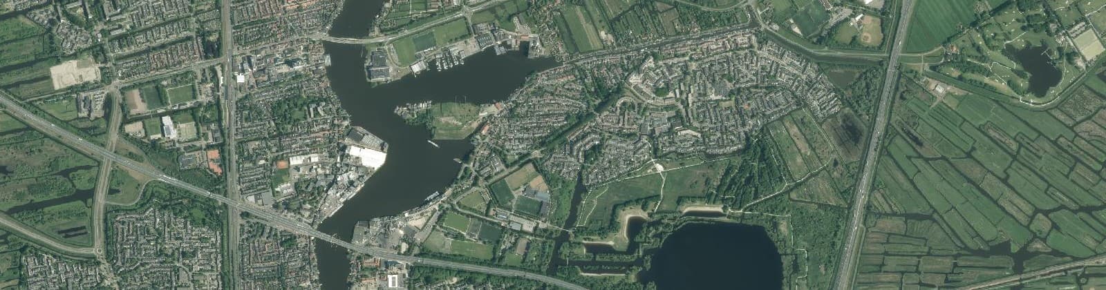 Luchtfoto van Kalf Noord
