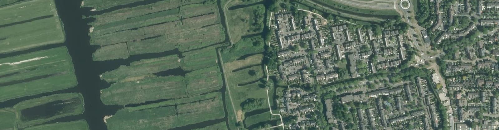 Luchtfoto van Westzijderveld Noord