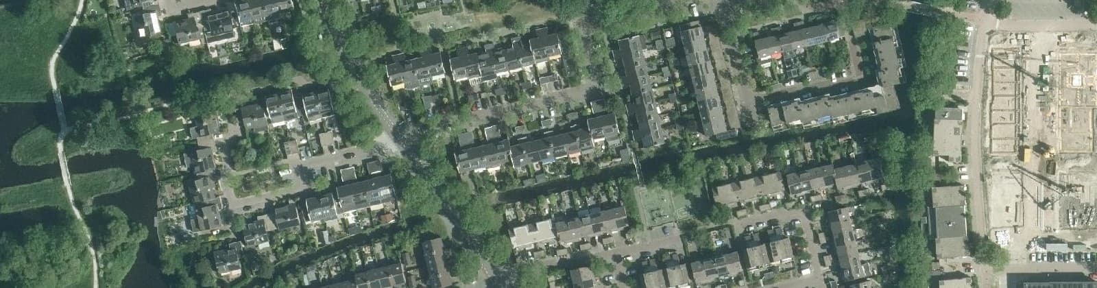 Luchtfoto van Westerkoog Midden