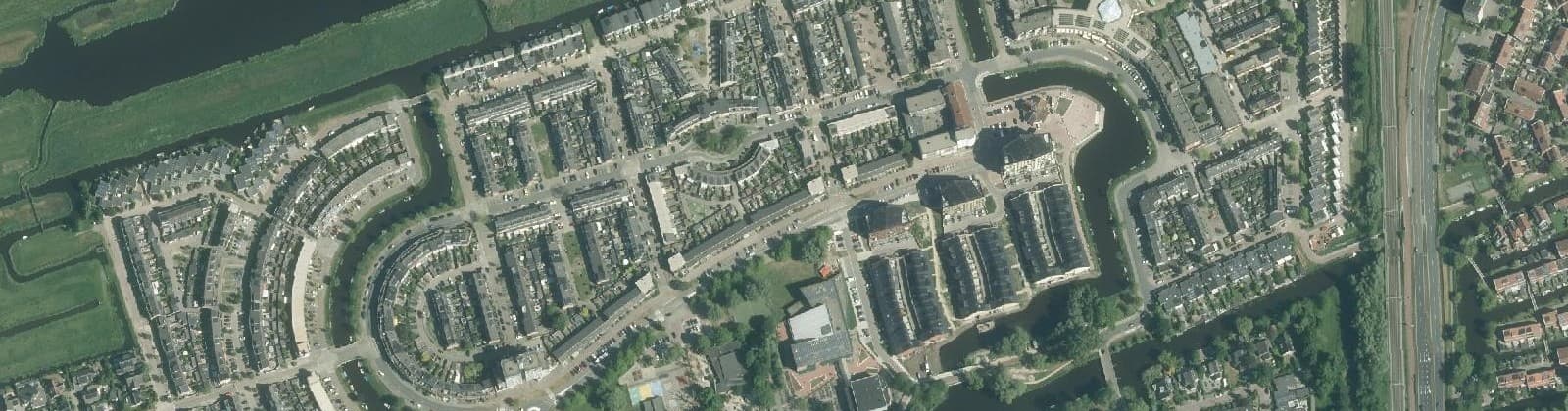 Luchtfoto van Rooswijk Noord