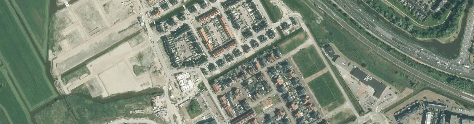 Luchtfoto van Kreekrijk