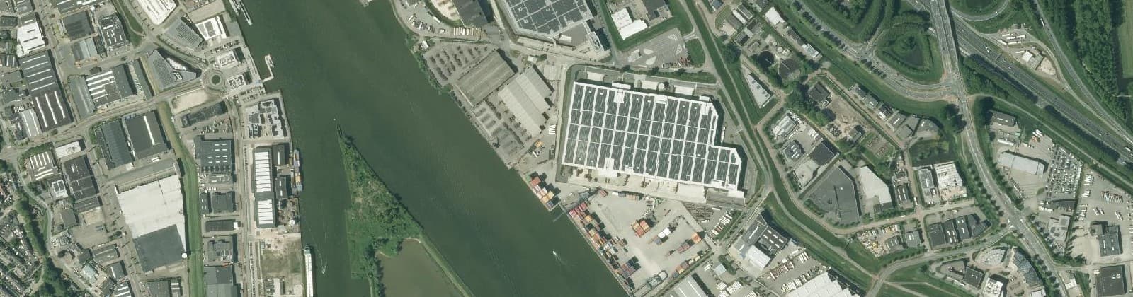 Luchtfoto van Nieuwland