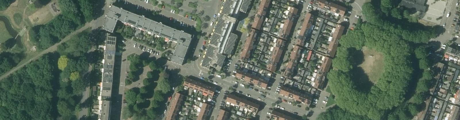 Luchtfoto van Ambachtenbuurt-West