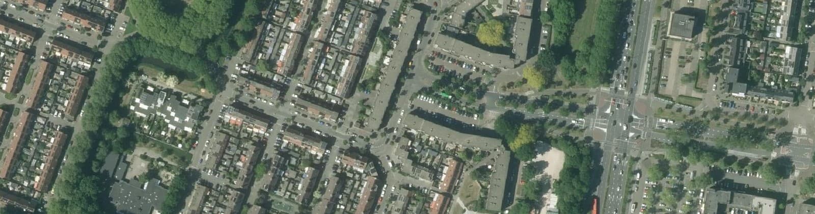 Luchtfoto van Ambachtenbuurt-Oost
