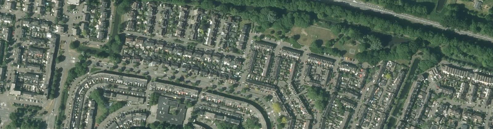 Luchtfoto van Horstenbuurt-Noord