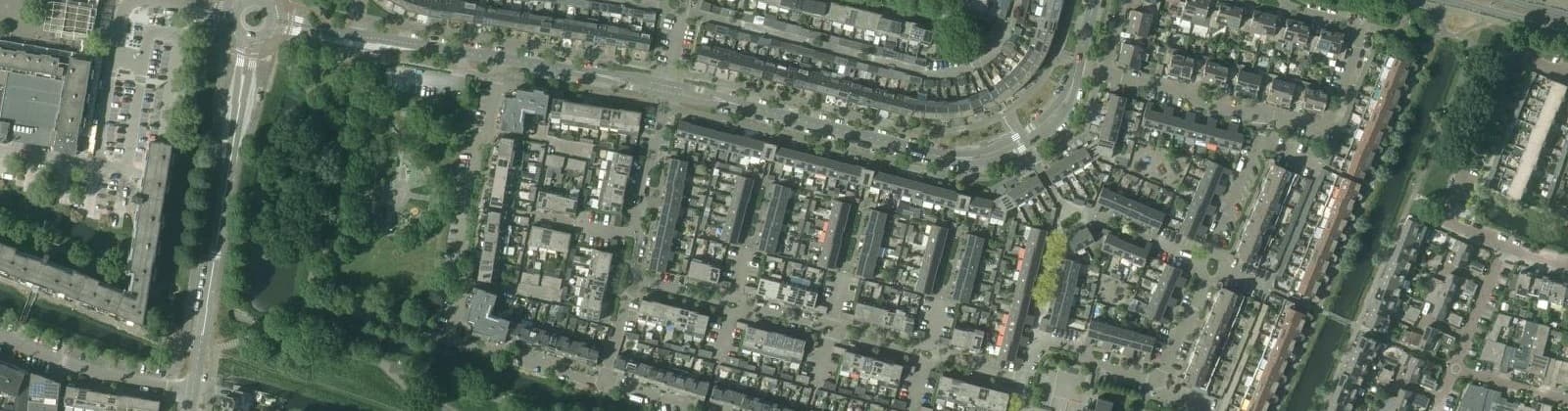 Luchtfoto van Horstenbuurt-Zuid