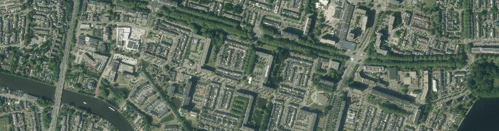 Luchtfoto van Planetenbuurt-Noord