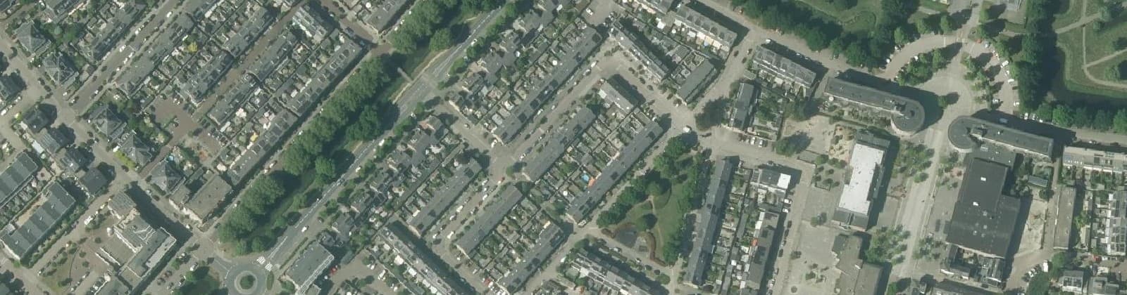 Luchtfoto van De Oude Wereld-West