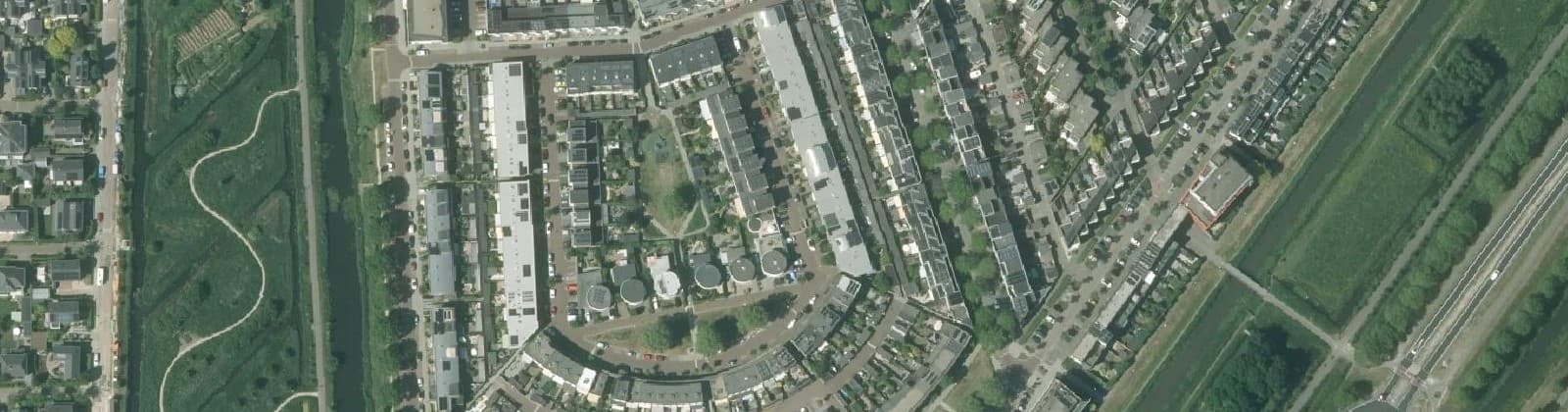 Luchtfoto van Polderpeil-West