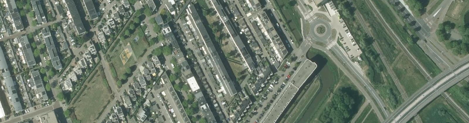 Luchtfoto van Polderpeil-Oost