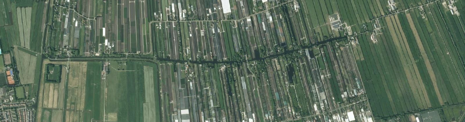Luchtfoto van Rietveldse polder