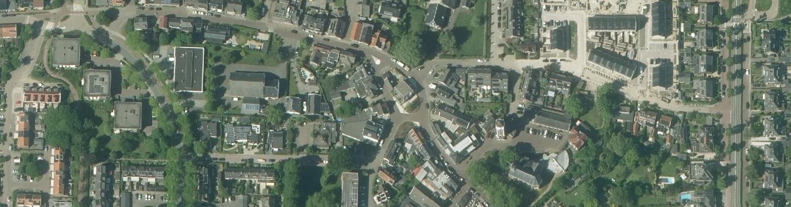 Luchtfoto van Centrum West