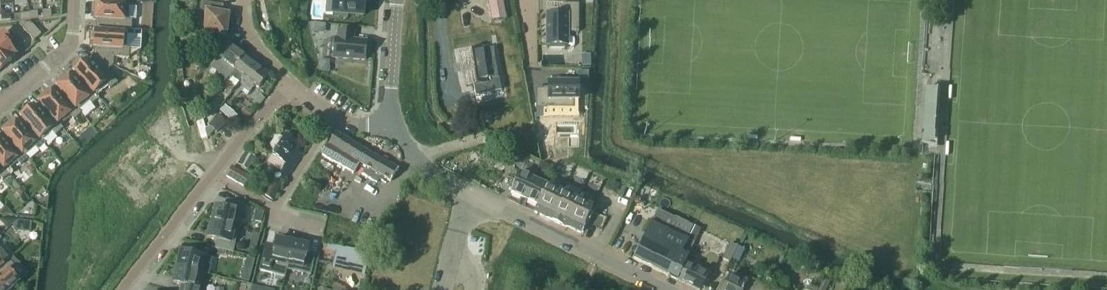 Luchtfoto van Smitshoek