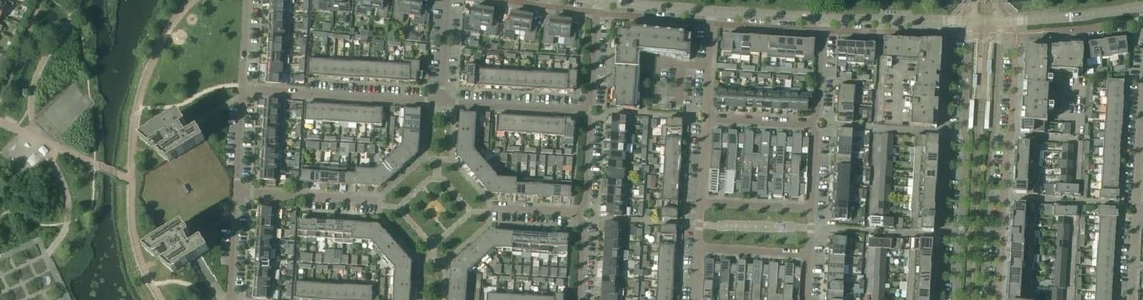 Luchtfoto van Meerwede Noordwest