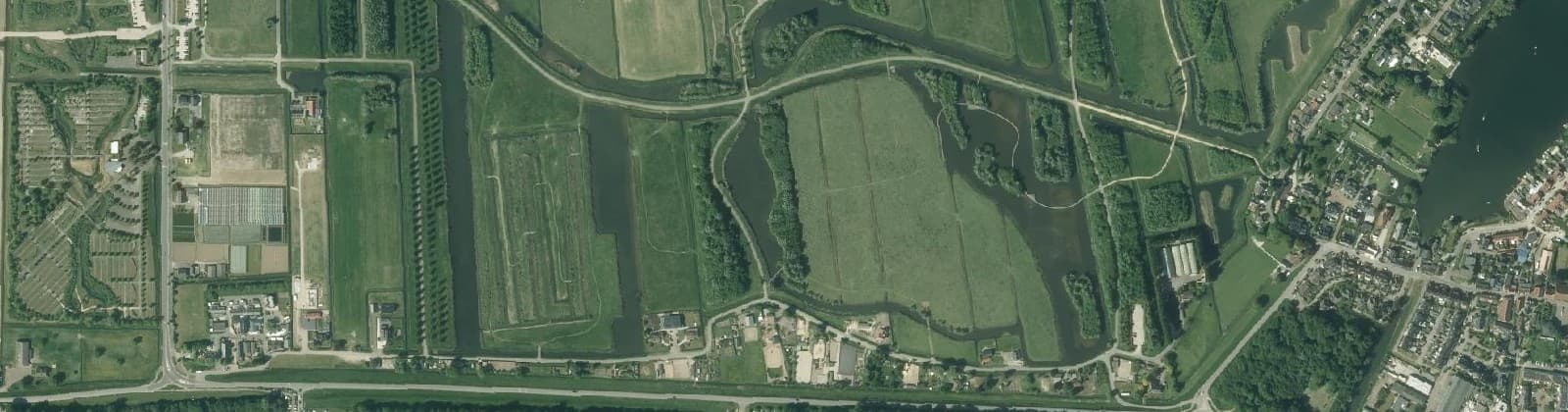 Luchtfoto van Achterzeedijk Oost