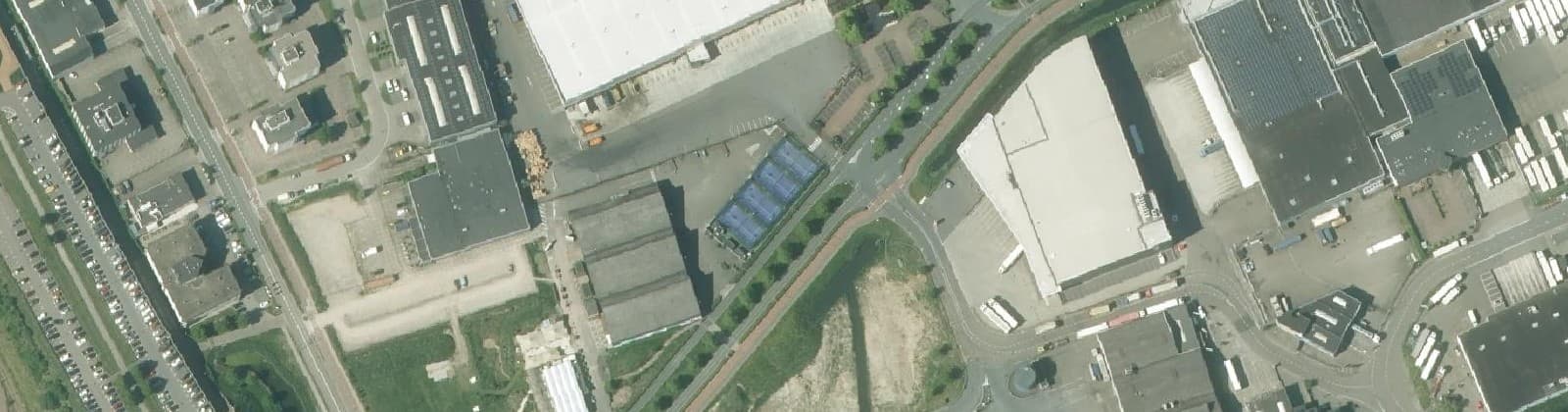 Luchtfoto van BT Handelscentrum