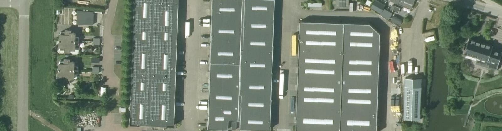 Luchtfoto van BT Achterzeedijk