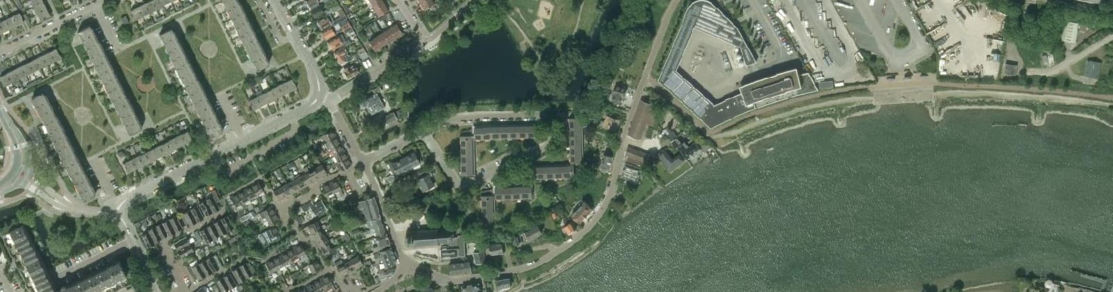 Luchtfoto van Oude Kern
